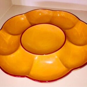 SLAH EUC Siena Chip and Dip Serving Platter